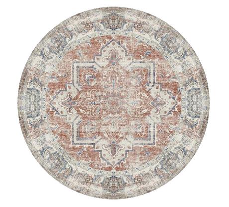 Dizajnový koberec okrúhly 200x200x1cm-protišmikovy, 