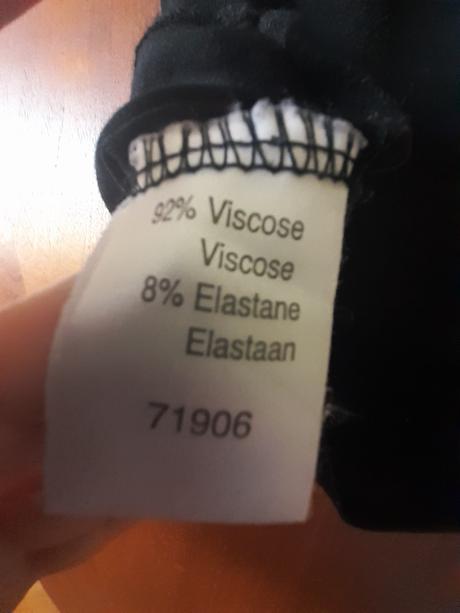 Čierne tielko s flitrami, l