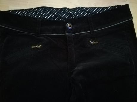Semišové nohavice, zara,152
