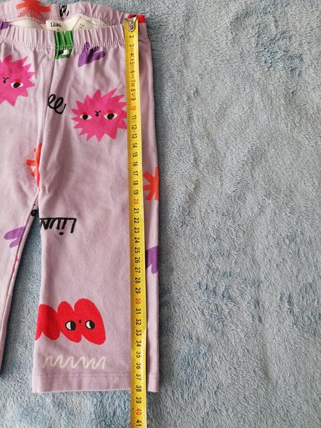 Fialový kompletik, h&m,80