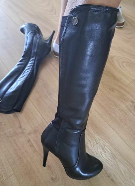 Elegantné čižmy teplé, 39