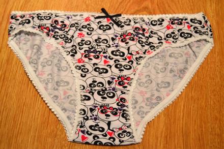 Dámske nohavičky panda, l / m / s