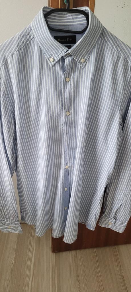 Ľanová košela  massimo dutti, m