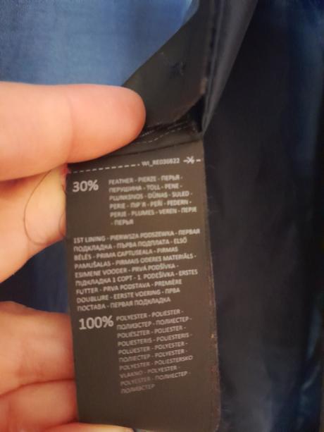 Páperová bunda, reserved,m