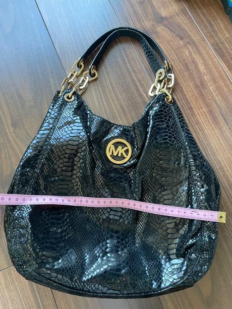 Kožená kabelka michael kors, michael kors