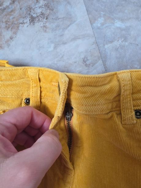 Zltá sukna 110/116, tchibo,110