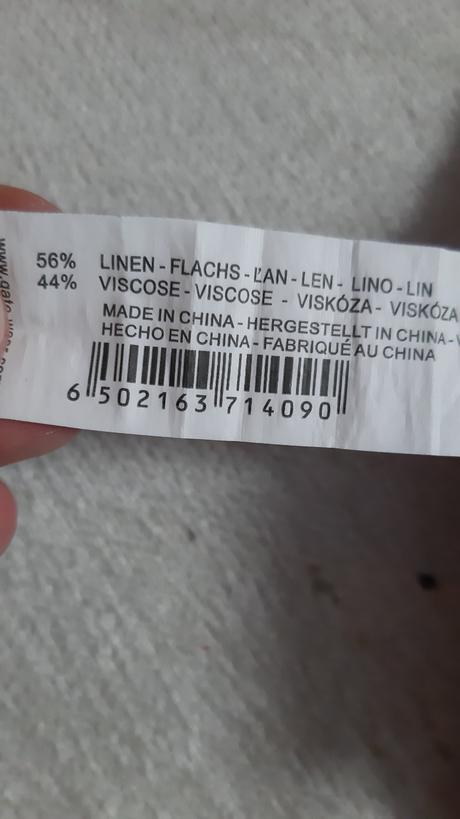 Lanove nohavice, gate,40