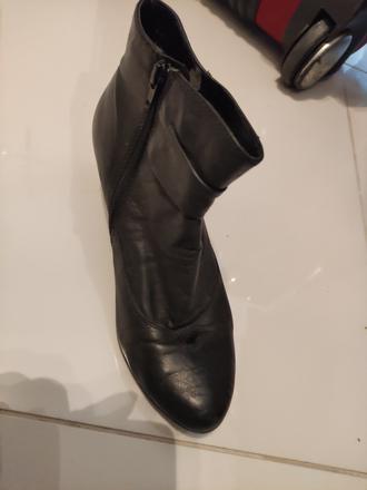 Čižmy kožené zateplené, baťa,41