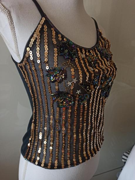 Tričko s flitrami, s