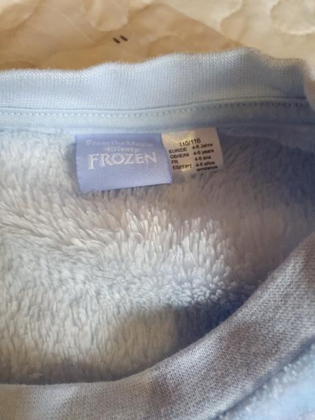 Teplé pyžamko elsa z frozen, lupilu,110