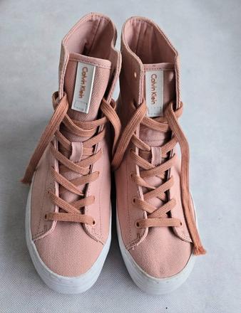 Plátenky calvin klein na platforme - veľ.38, 38