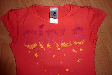 C&a tričko oranžové, v. 4-5/110, c&a,110