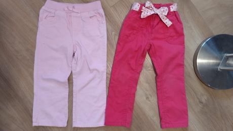 2x zateplene nohavice 98/104, lupilu,98