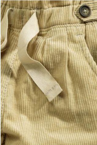 Menčestrové podfutrované nohavice, next,98