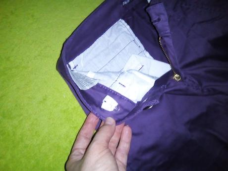 Chino nohavice slusacke sedofialove, 158