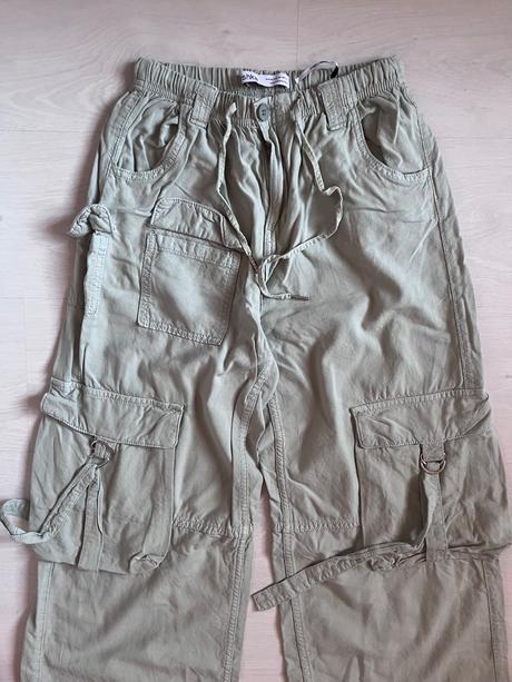 Nohavice kapsáče bershka, bershka,s
