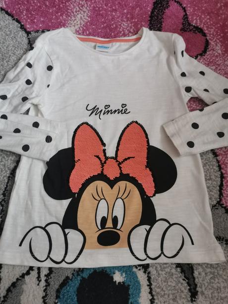Tričko minie 4-5rokov, disney,110