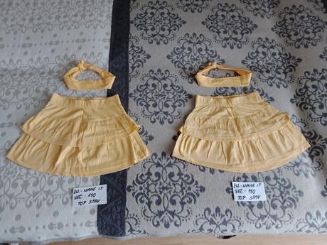 Dievčenské sukničky s čelenkami zn.name it veľ.110, 110
