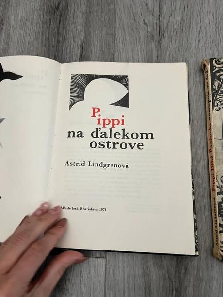Pippi - staré slovenské vydania, 