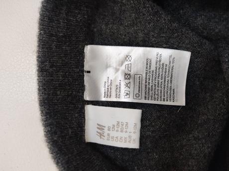 Kasmirove nohavice, h&m,80