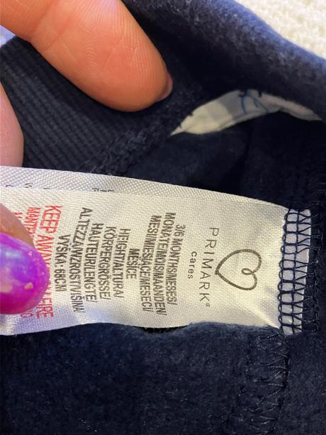 Dievčenské bodkované tepláky primark (68), primark,68