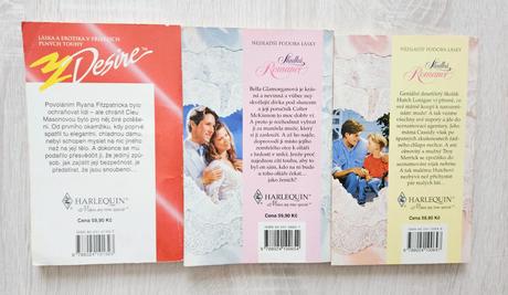 Knihy 3ks harlequin,