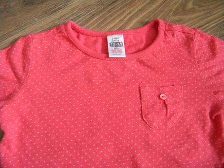 Tričko s dlhymi rukavmi zara, zara,92