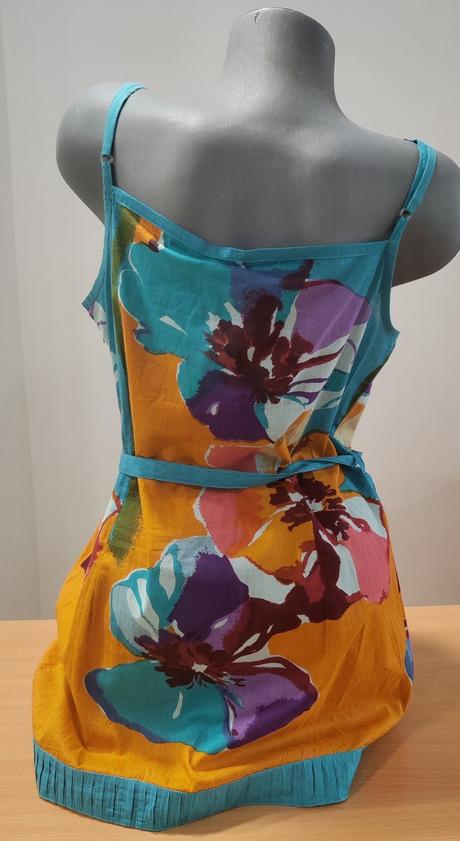 Bavlnená kvetinová tunika veľ. 42/44, xl