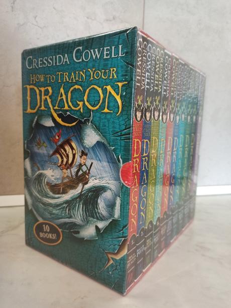 Cressida cowell how to train your dragon 10 books, 