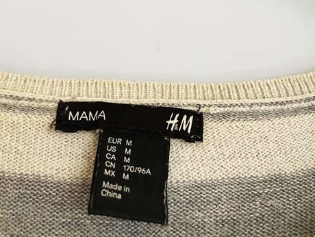 Pulóvrik mama, h&m,m