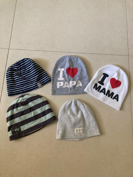 Čiapky na prechod, h&m,74