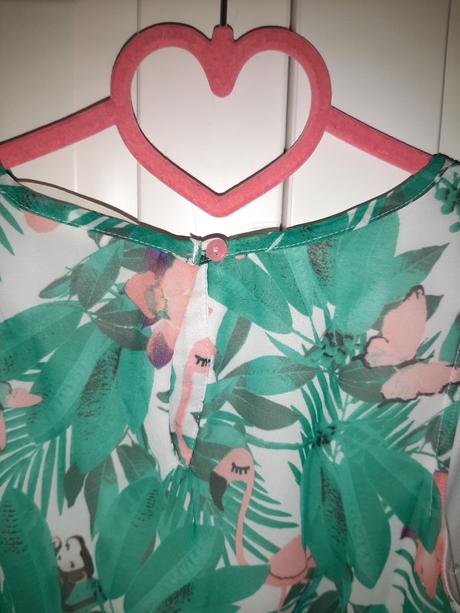 Šaty dážďový prales, h&m,140