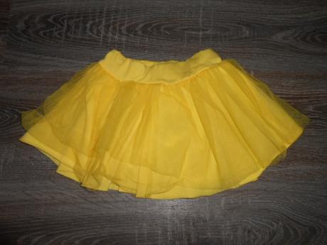 Made in italy krasna žltá suknička 86-92, 86