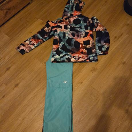 Lyžiarska bunda a nohavice, roxy,158