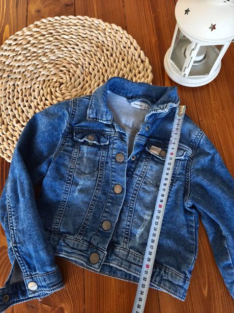 Riflová bunda name it modrá 116, name it,116