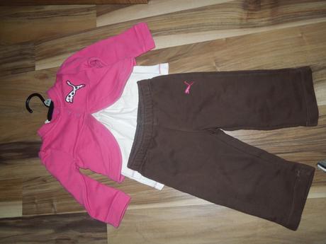 Tepláková súprava s tričkom, puma,74