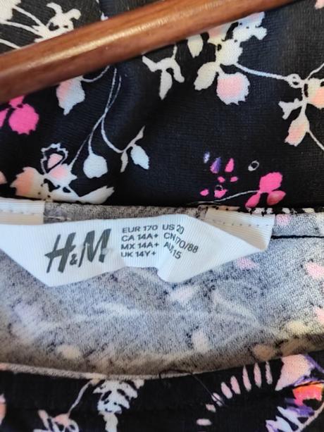 H&m zaujimave krasne letne saty 170/ s, h&m,s