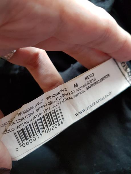 Čierna bavlnená košeľa vel.m, m