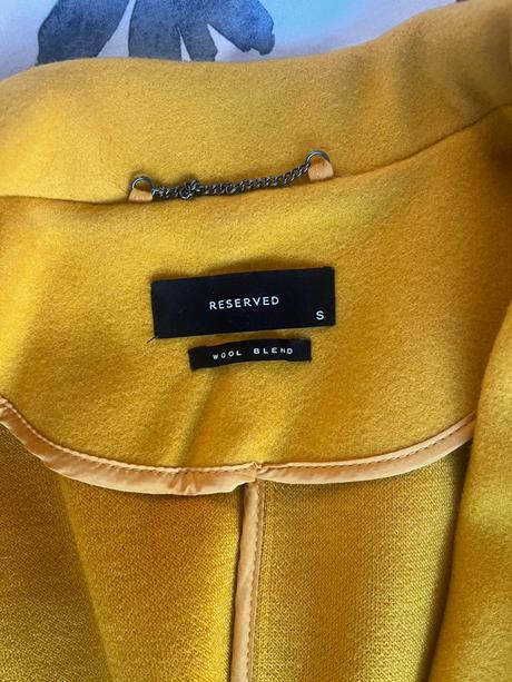 Kabát s prímesou vlny, reserved,s