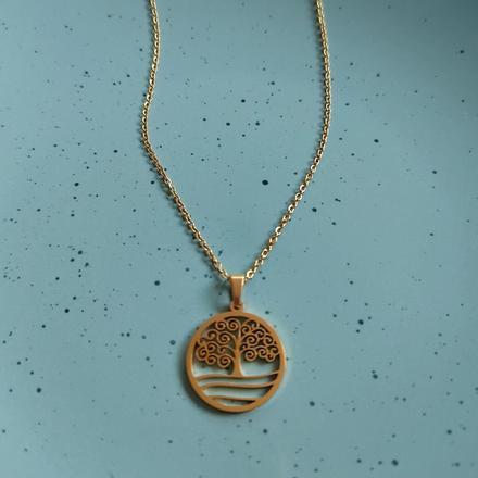 Oceľová retiazka strom života, 