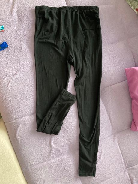 Tehotenské rifle a leginy, h&m,m