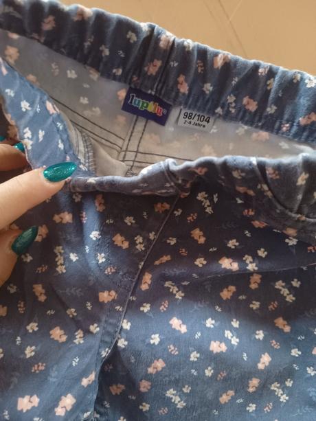 Dievčenské nohavice, lupilu,104