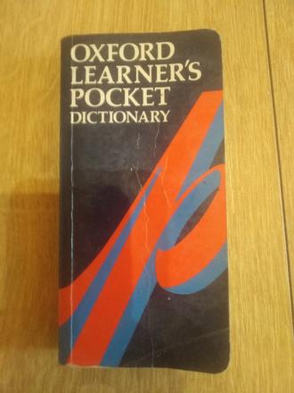 Oxford learner's pocket dictionary,