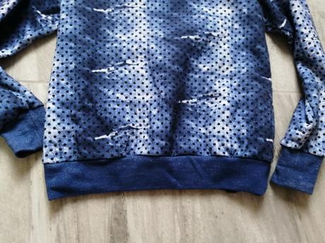 Mikina v štýle naketano, vxl, xl