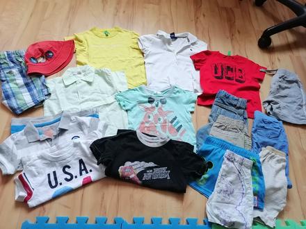 Balík na leto - 92 ( kraťasky + tričká ), 86–98