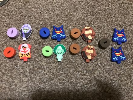 Spookies + rôzne kartičky,