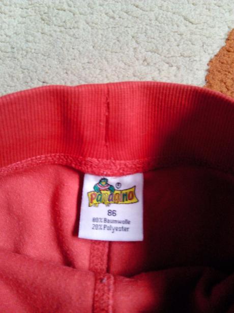 4ks detské teplákové nohavice č.86, palomino,86