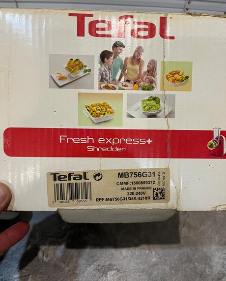 Strúhací robot tefal fresh express mb756g31, tefal