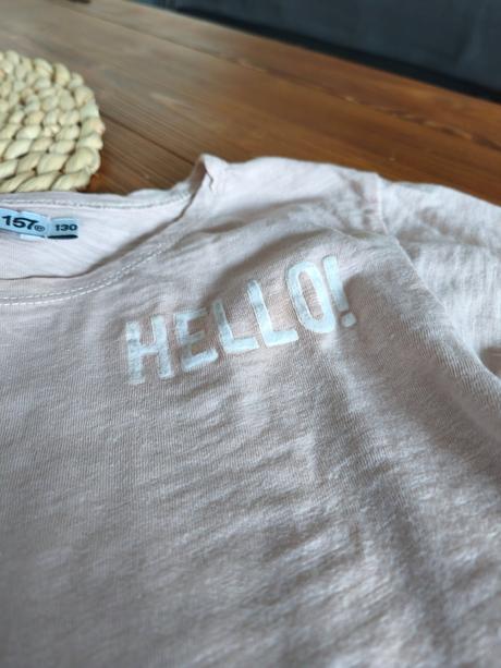 Tričká 4 ks - 122-128, h&m,122