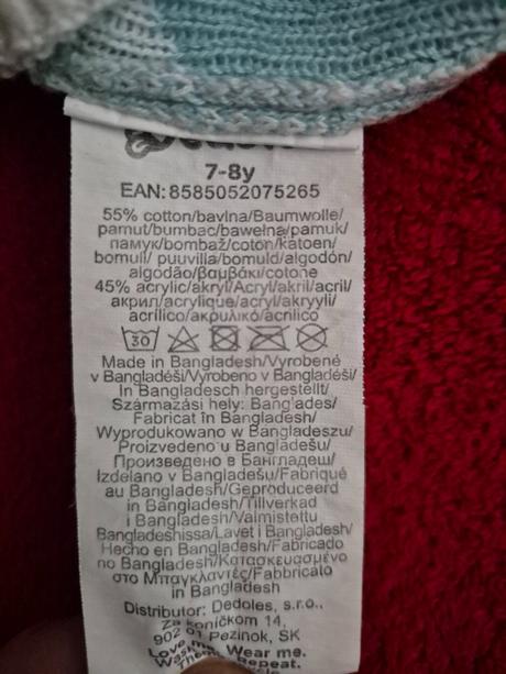 Sveter dedoles 7-8 rokov, 122